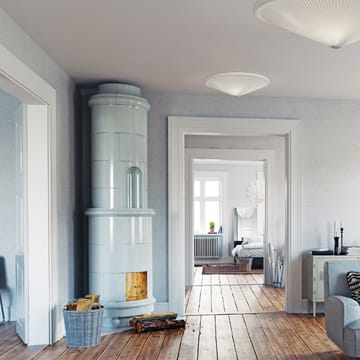 Model 26 plafond - White, Ø80, papir - Le Klint