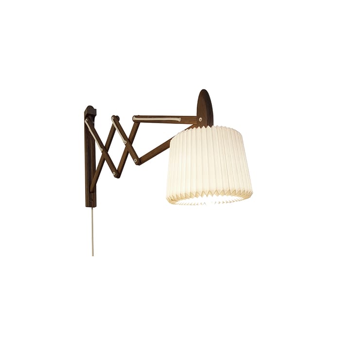 Sax 223-2/17 vegglampe - Røkt eik - Le Klint