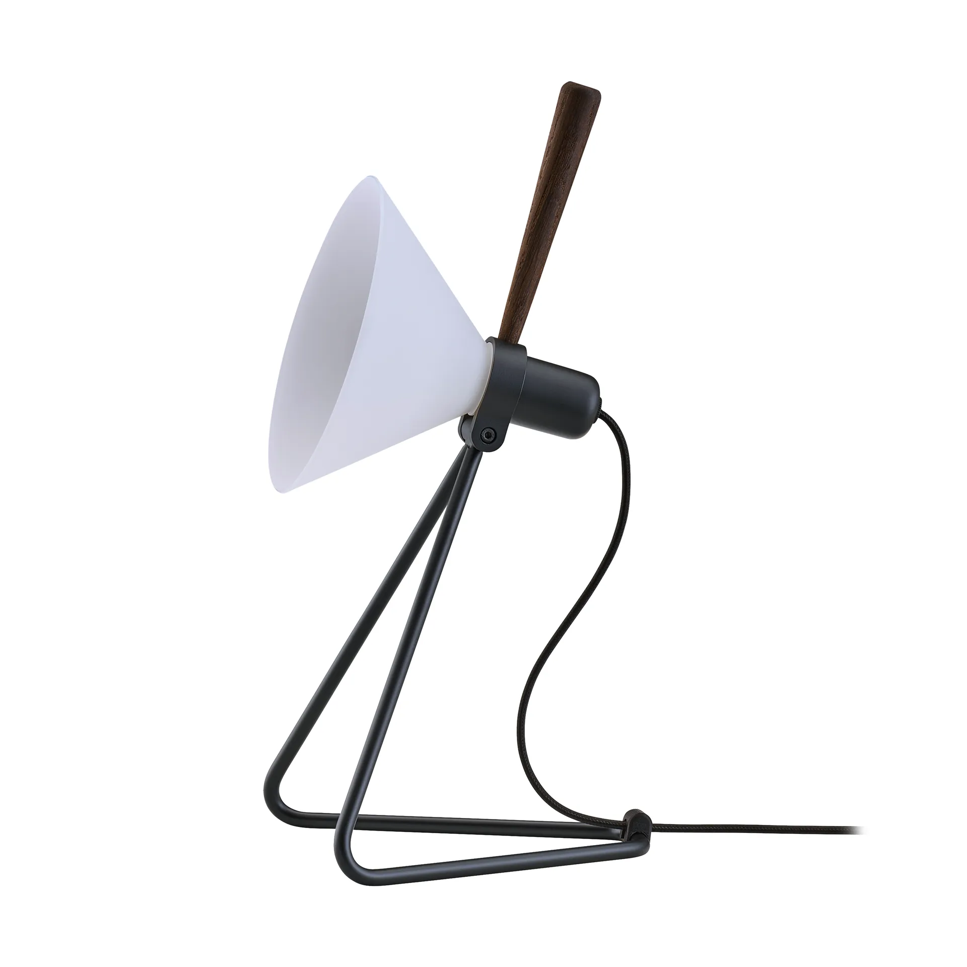 Spot vegg/bordlampe, Black-smoked oak Le Klint