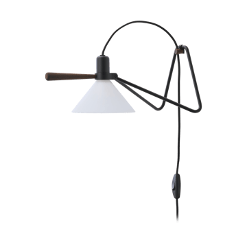 Spot vegg/bordlampe - Black-smoked oak - Le Klint