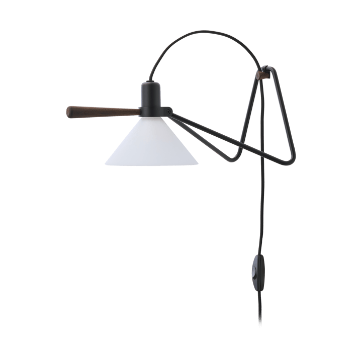 Spot vegg/bordlampe, Black-smoked oak Le Klint