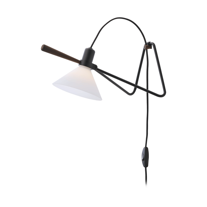 Spot vegg/bordlampe, Black-smoked oak Le Klint