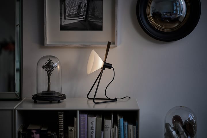 Spot vegg/bordlampe, Black-smoked oak Le Klint