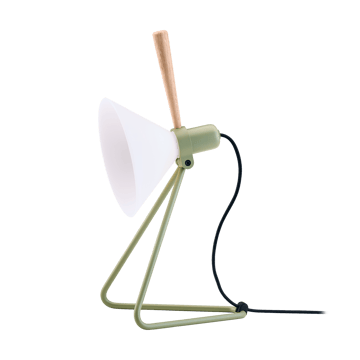 Spot vegg/bordlampe - Olive green-oak - Le Klint