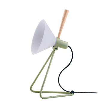 Spot vegg/bordlampe - Olive green-oak - Le Klint