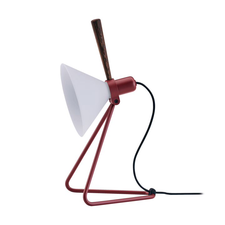 Spot vegg/bordlampe - Oxide red-røkt eik - Le Klint