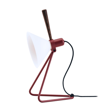 Spot vegg/bordlampe - Oxide red-røkt eik - Le Klint