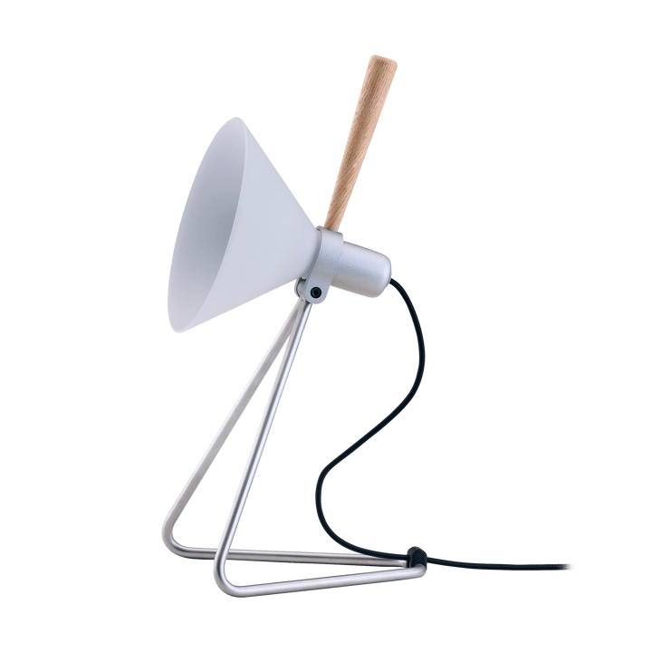 Spot vegg/bordlampe, Steel silver-eik Le Klint