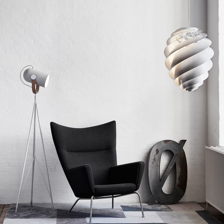 Swirl 2 medium pendel, Hvit Le Klint