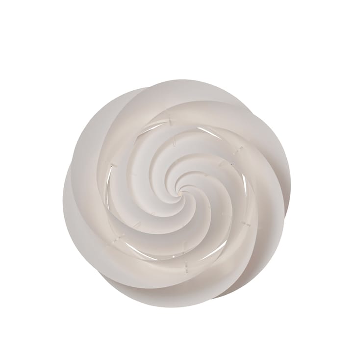 Swirl vegglampe - hvit, m - Le Klint