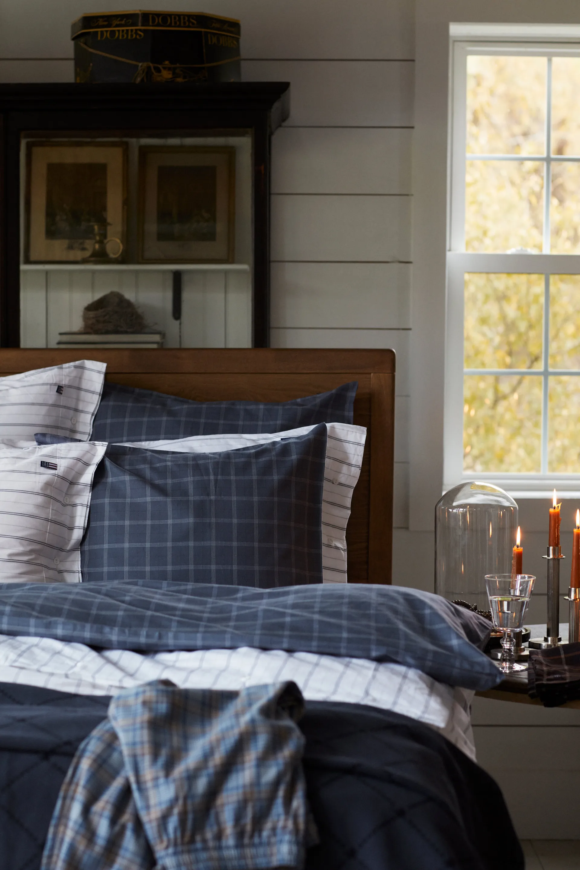 Checked Pinpoint Oxford putetrekk 50, Dove Lexington