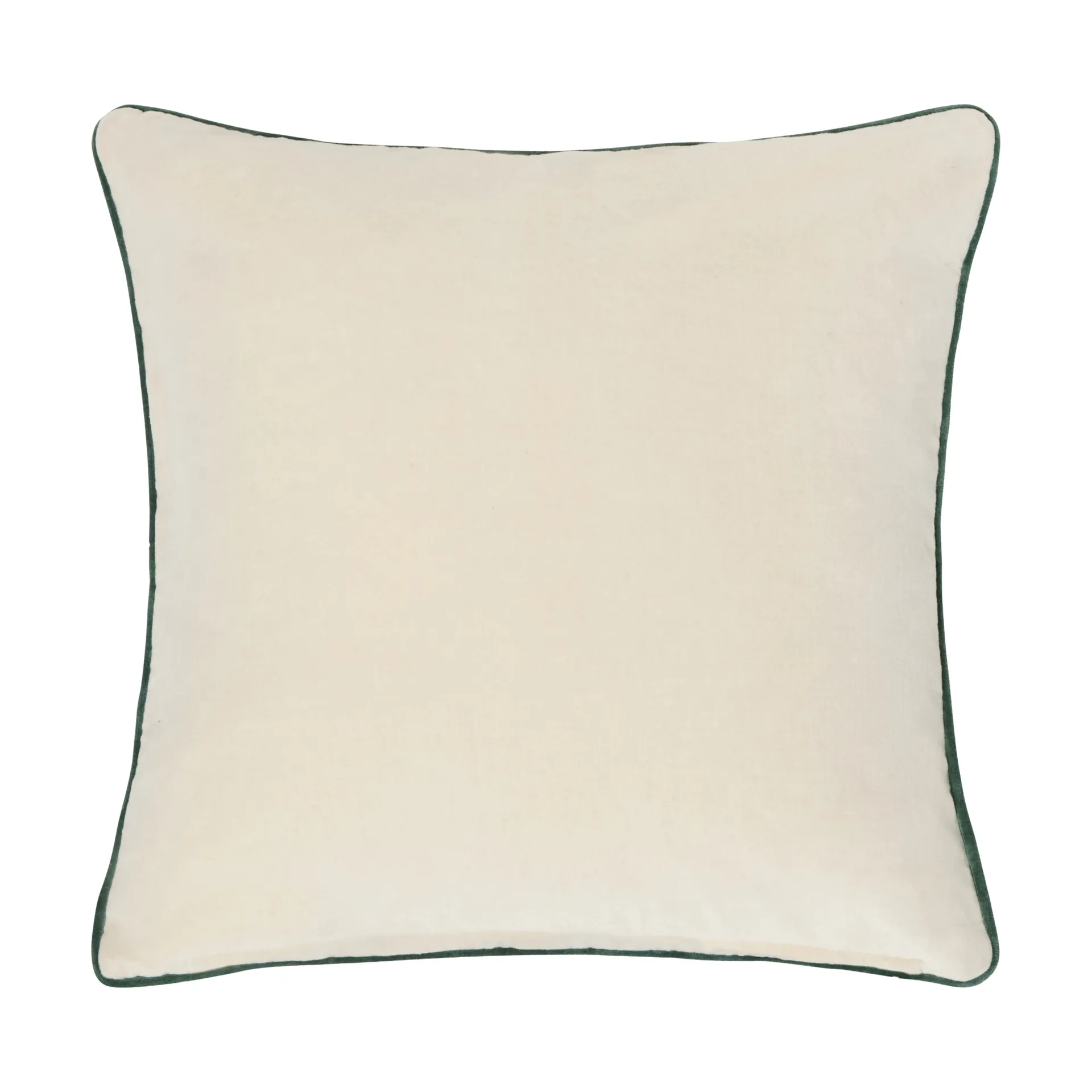Christmas Tree velvet putetrekk, Light beige-multi, 50x50 cm Lexington