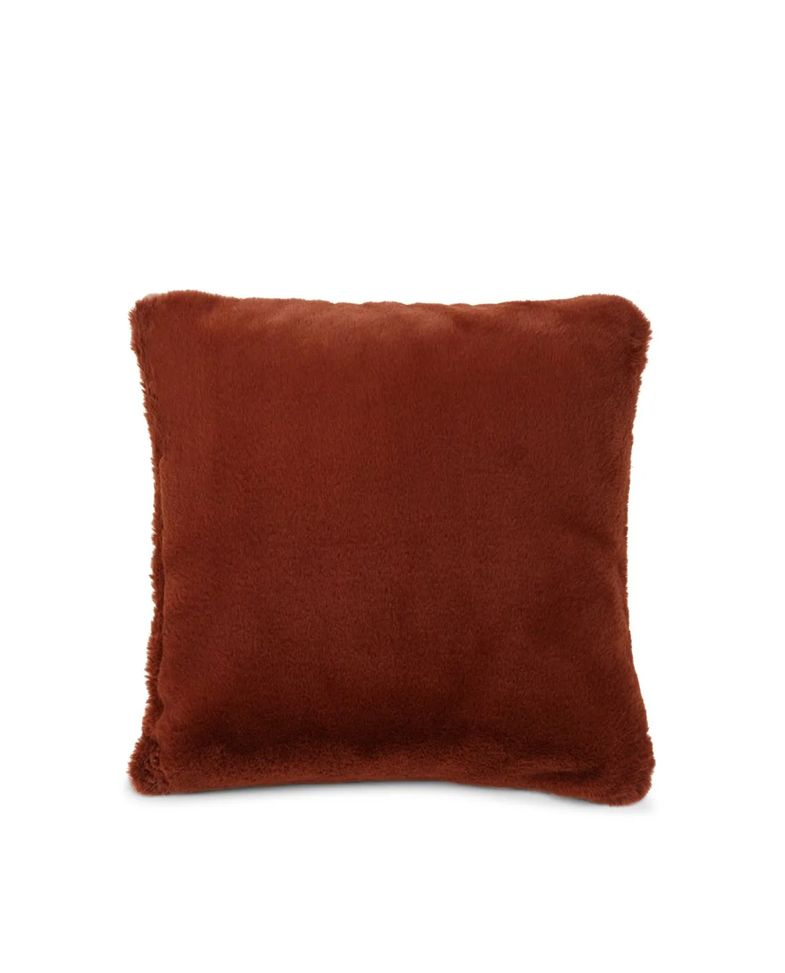 Faux Fur putetrekk 50x50 cm, Rød Lexington