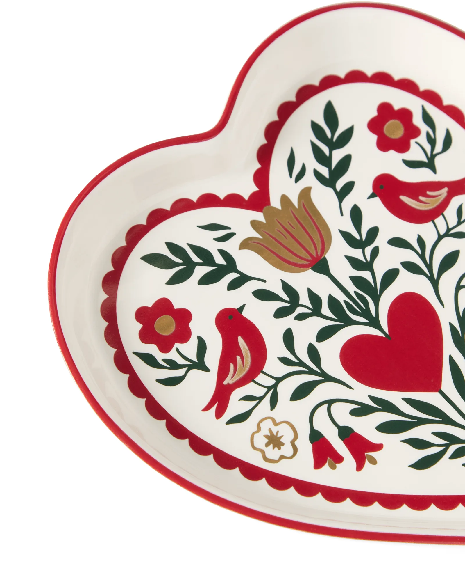 Heart serveringsfat, Multi, 13x13x1,6 cm Lexington