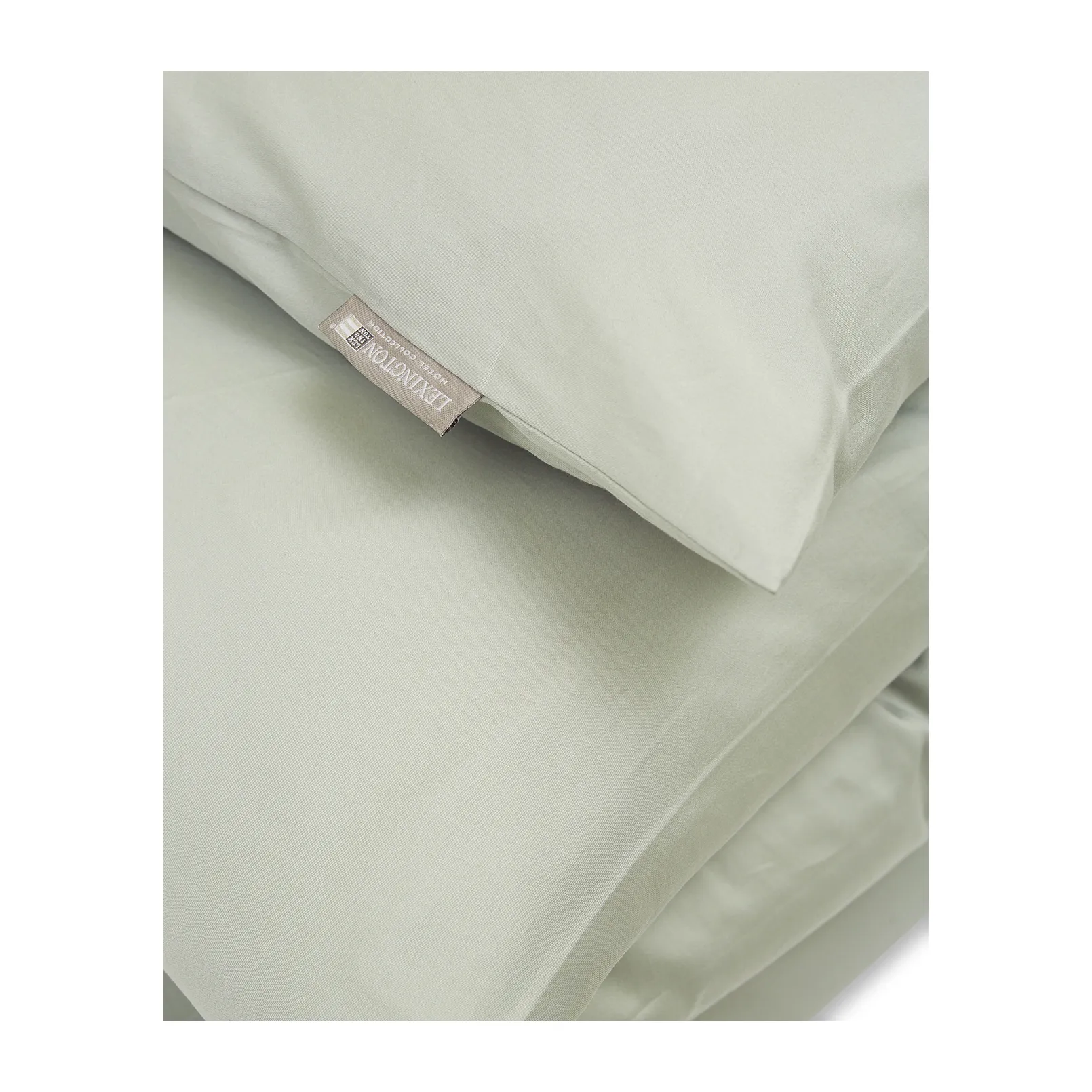 Hotel Cotton Sateen dynetrekk 150 x 210 cm, Sage green Lexington