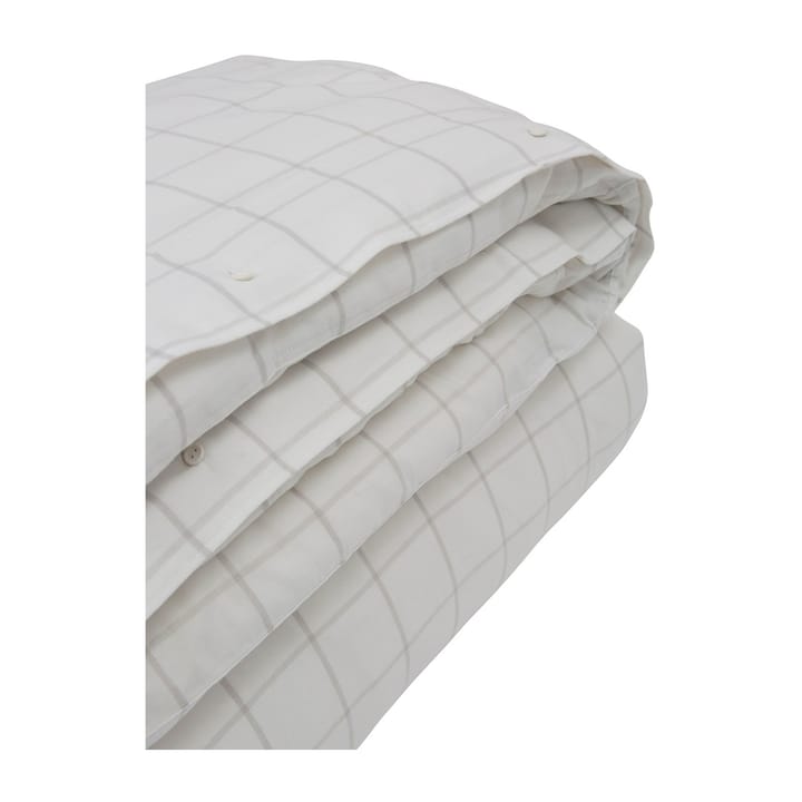 Hotel Light Flannel dynetrekk 150 x 210 cm, Hvit-lysbeige Lexington