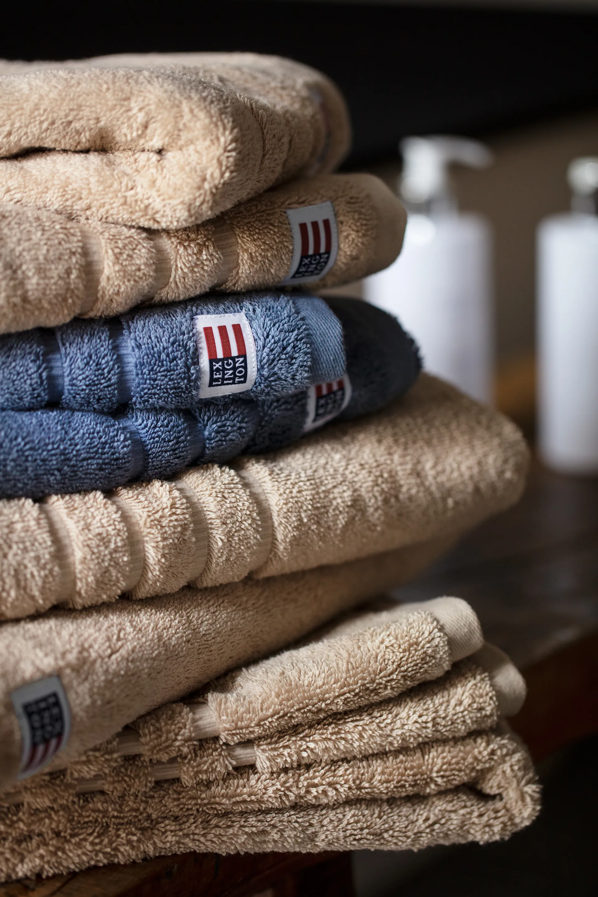 Icons Original håndkle 30x50 cm, Steel Blue Lexington