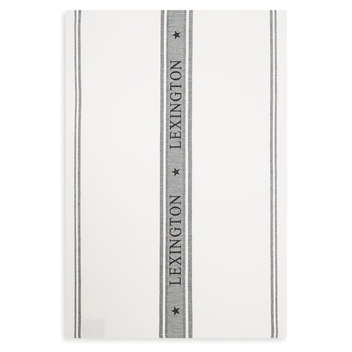 Icons Star kjøkkenhåndkle 50x70 cm - White-black - Lexington