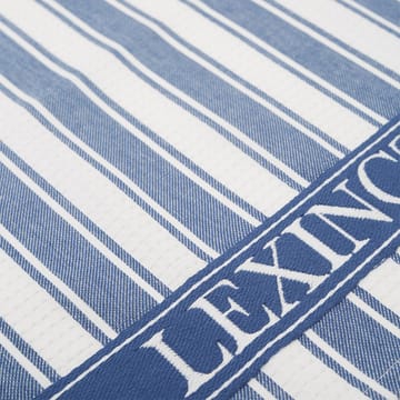 Icons Waffle Striped kjøkkenhåndkle 50x70 cm - Blue-white - Lexington