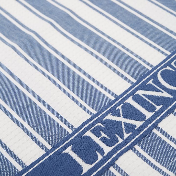 Icons Waffle Striped kjøkkenhåndkle 50x70 cm, Blue-white Lexington