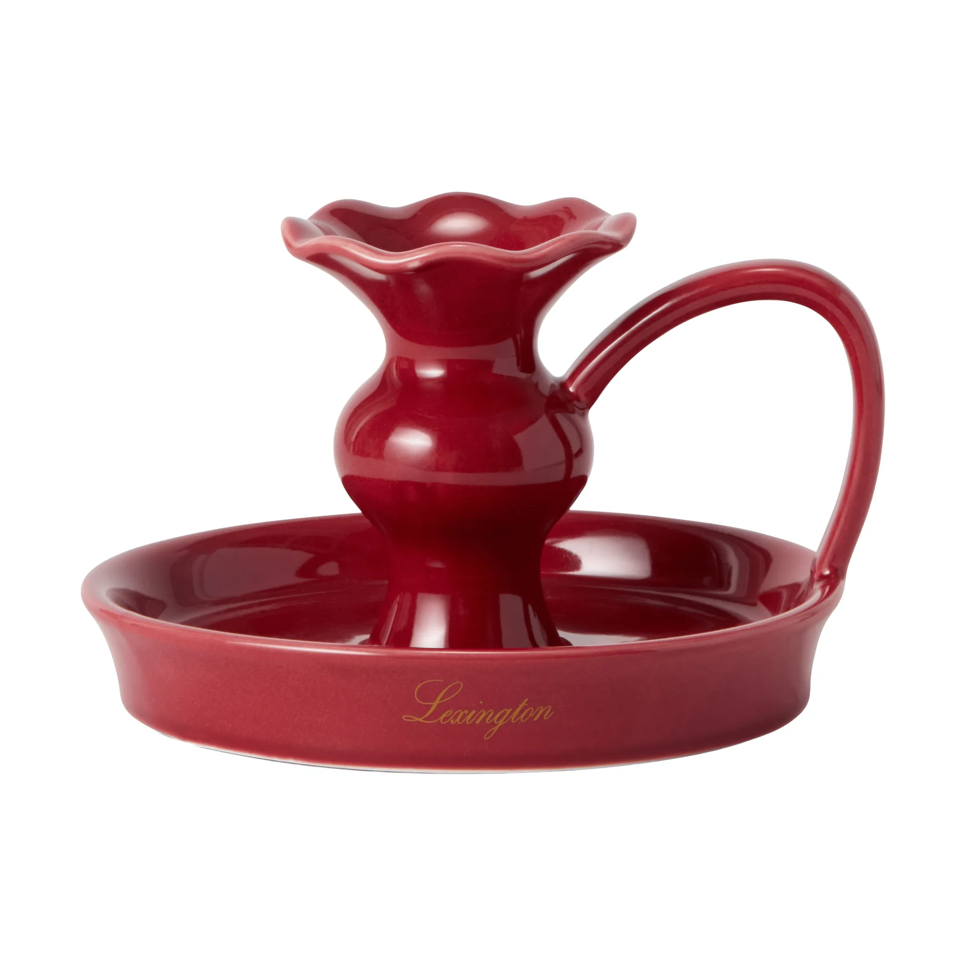 Lexington lav lysestake, Red, 15x14x11 cm Lexington