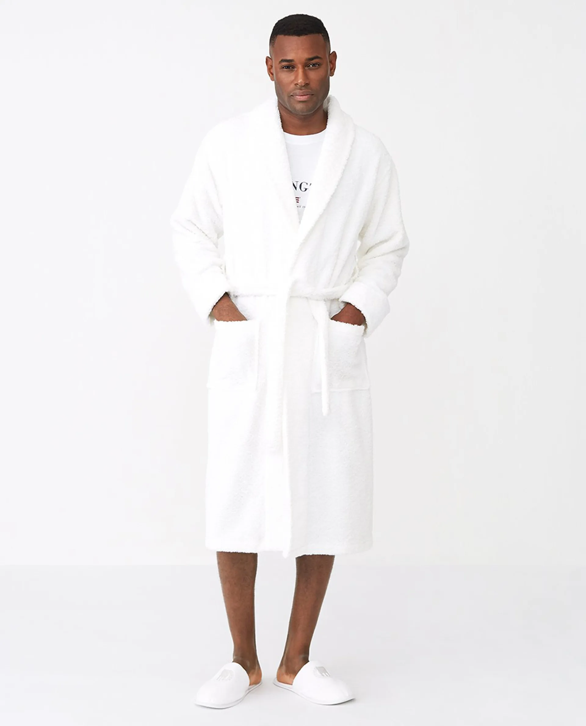Lexington Original morgenkåpe XL, White Lexington