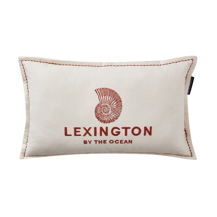 Logo Emroidered by the ocean putetrekk 30x50 - White - Lexington