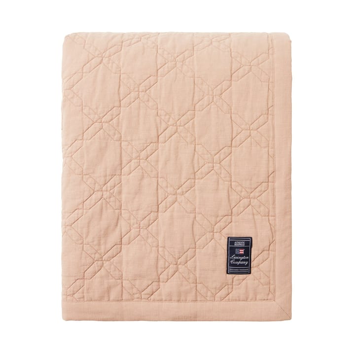 Quilted Recycled Cotton sengeteppe 260x240 cm - Beige - Lexington