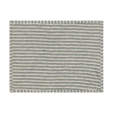 Quiltet tosidig bordbrikke - Green-Light beige-red, 35x45 cm - Lexington