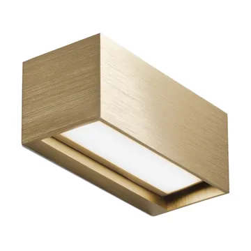 Linea W1 vegglampe switch tune - Brass 7x15 cm - Light-Point