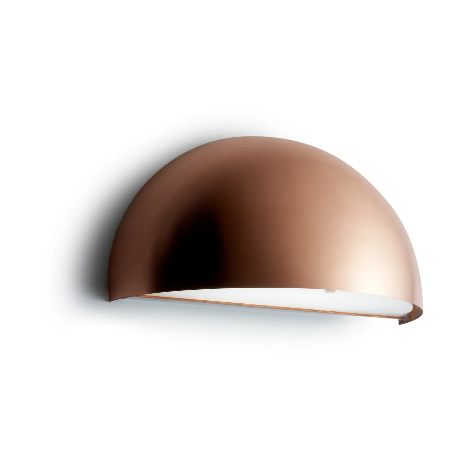Rørhat vegglampe, Copper raw, LED Light-Point