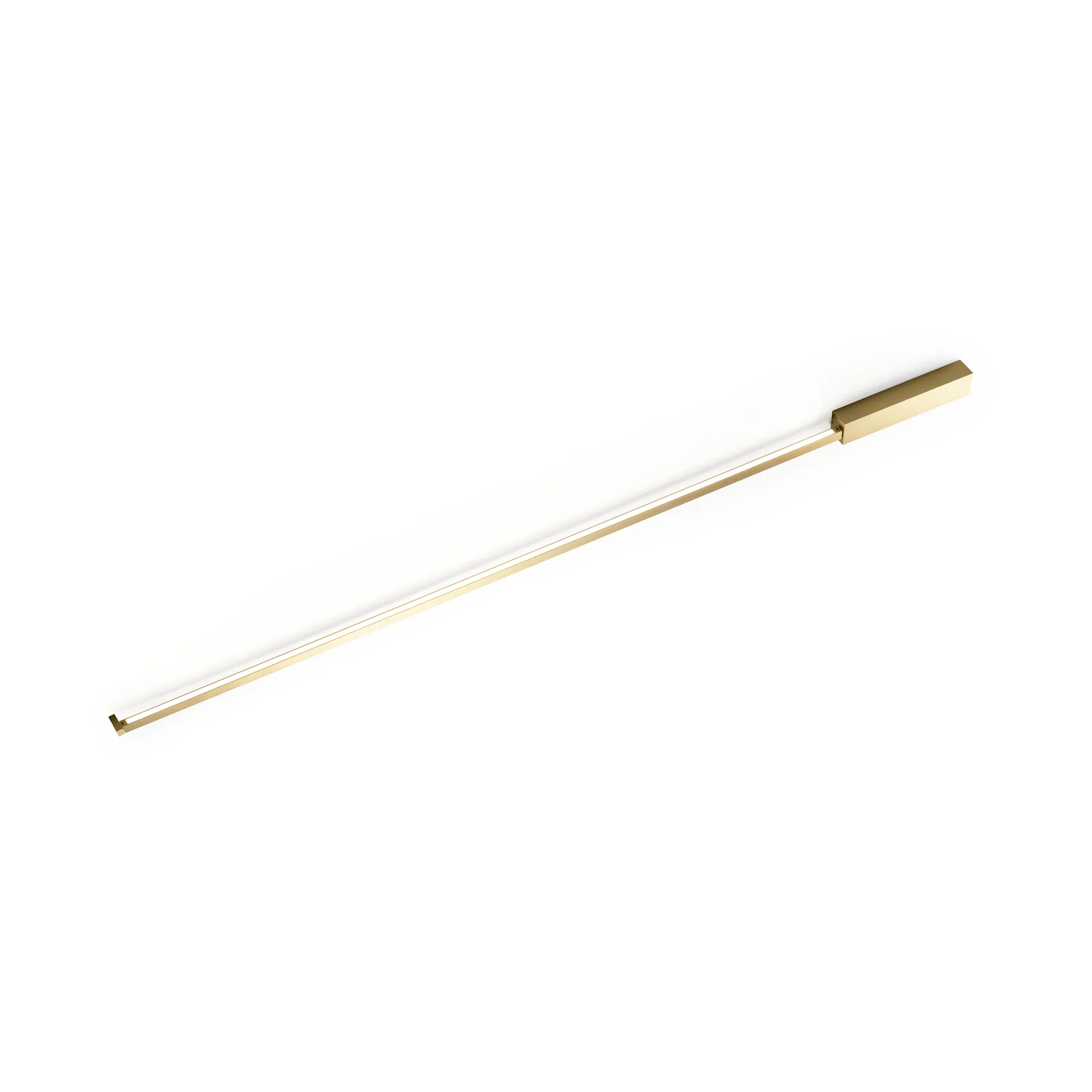 Stripe C/W vegglampe, Brass, 4x177 cm Light-Point