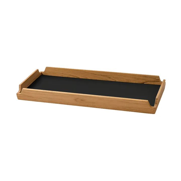 Airy Nupo brett - Black ink-teak, slank - LIND DNA