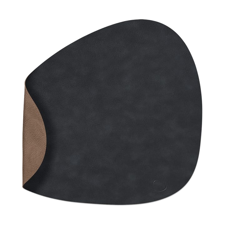 Cloud spisebrikke vendbar curve L 1 stk. - Black-brown - LIND DNA