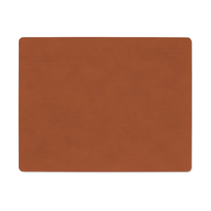 Corduroy bordbrikke square L - Rust - LIND DNA