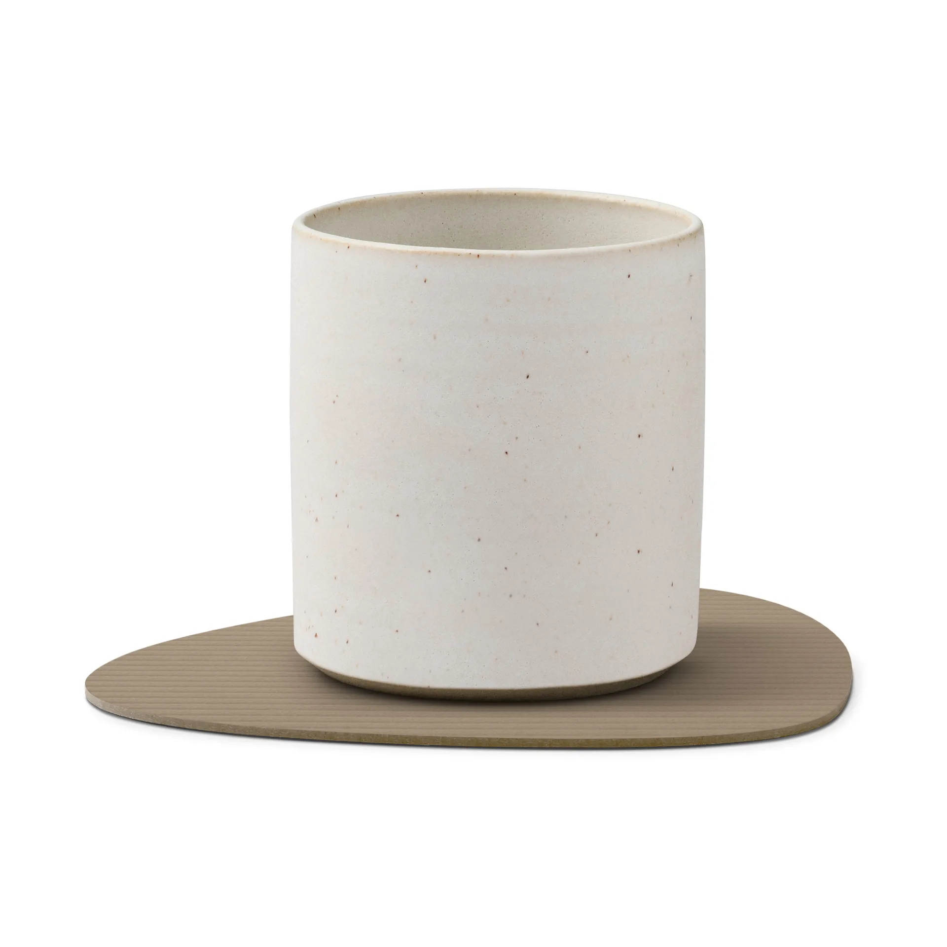 Corduroy glassunderlag curve, Clay Brown LIND DNA