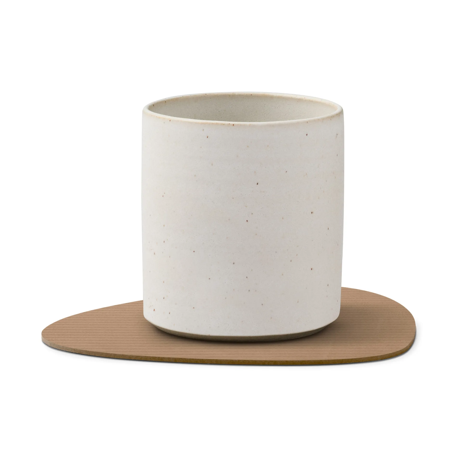 Corduroy glassunderlag curve, Nougat LIND DNA