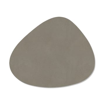 Curve Nupo Double glassunderlag - Linen-Flint Grey - LIND DNA