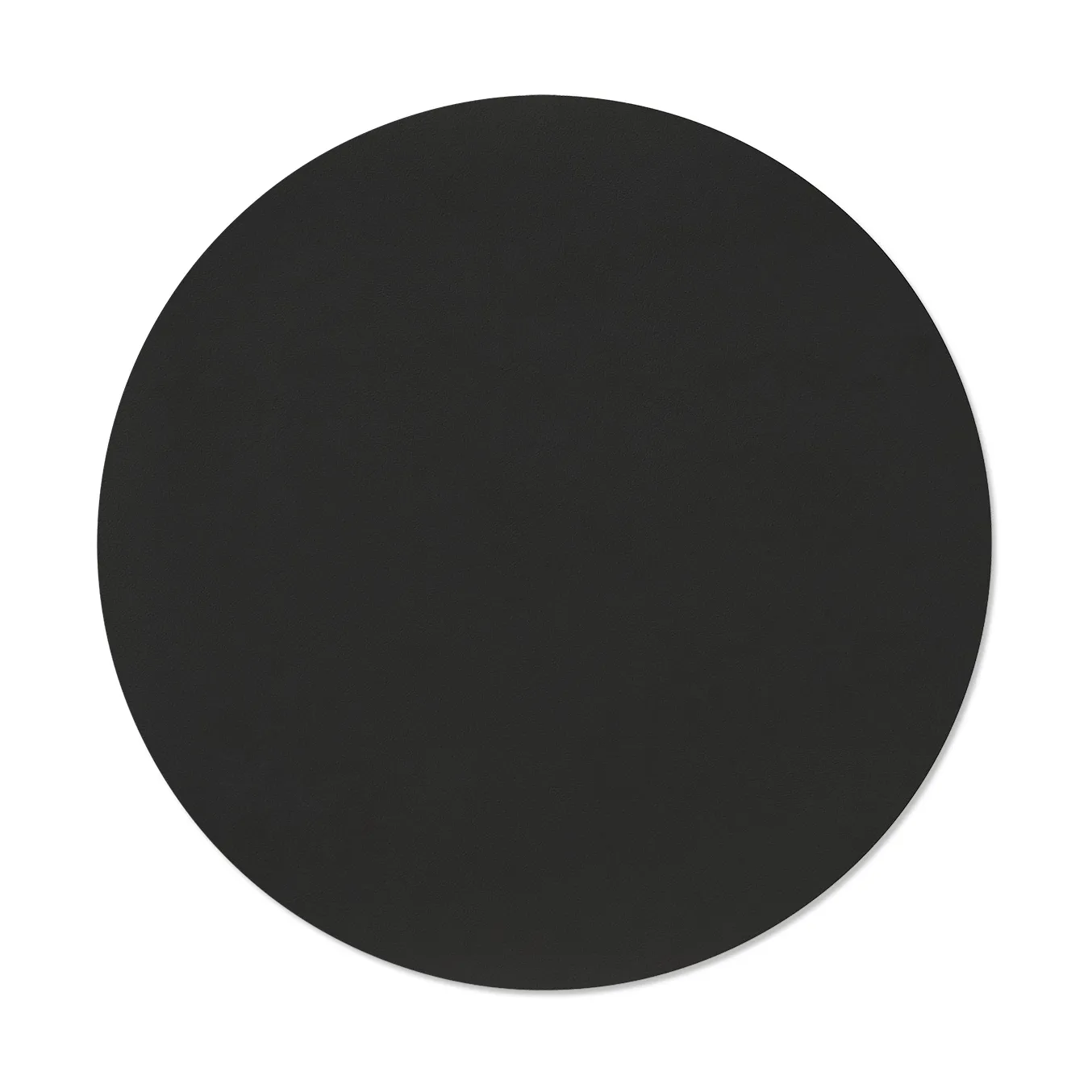 Nupo bordbrikke, Black ink, circle, L LIND DNA