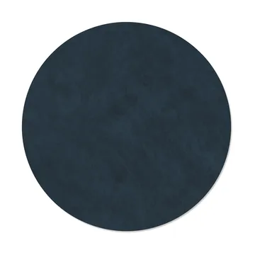 Nupo bordbrikke - Midnight blue, circle, L - LIND DNA