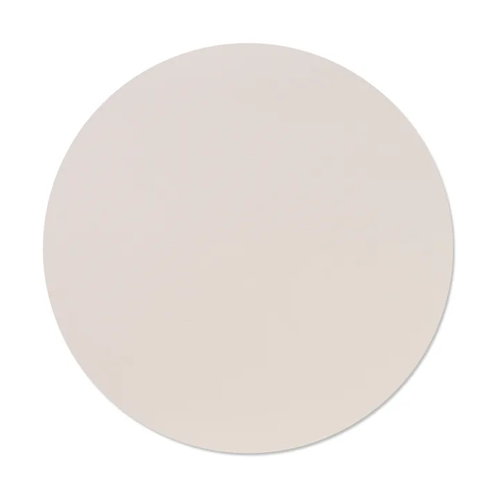 Nupo bordbrikke - Soft nude, circle, L - LIND DNA