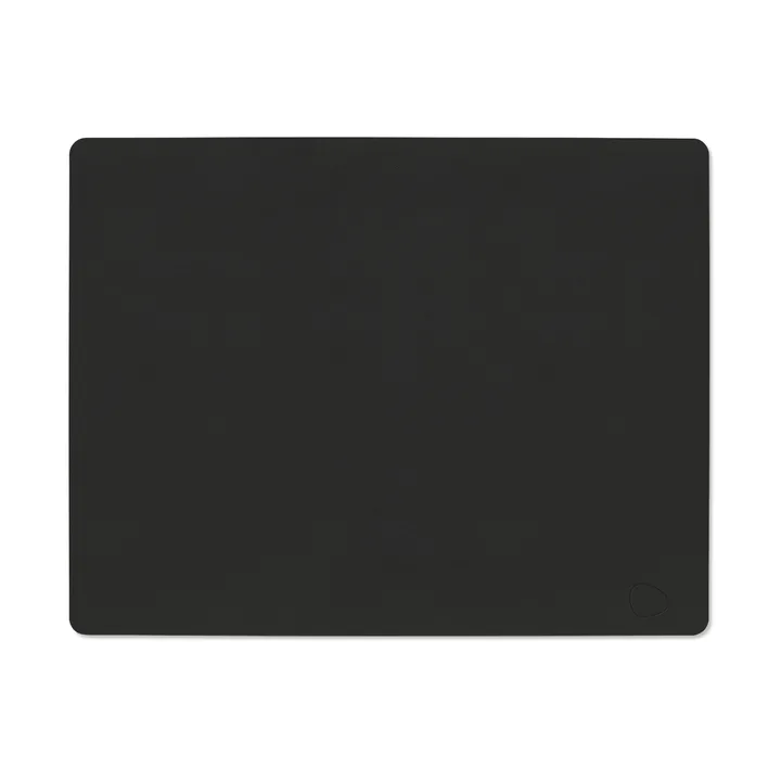 Nupo bordbrikke square L - Black ink - LIND DNA