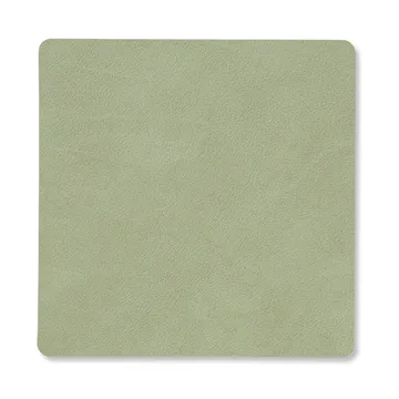 Nupo glassunderlag square vendbar 1 stk. - Dark green-olive green - LIND DNA