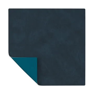 Nupo spisebrikke square vendbar S 1 stk. - Midnight blue-petrol - LIND DNA