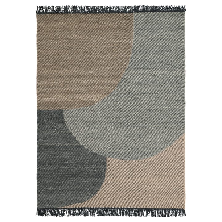 Eik ullteppe 170x240 cm - Charcoal - Linie Design
