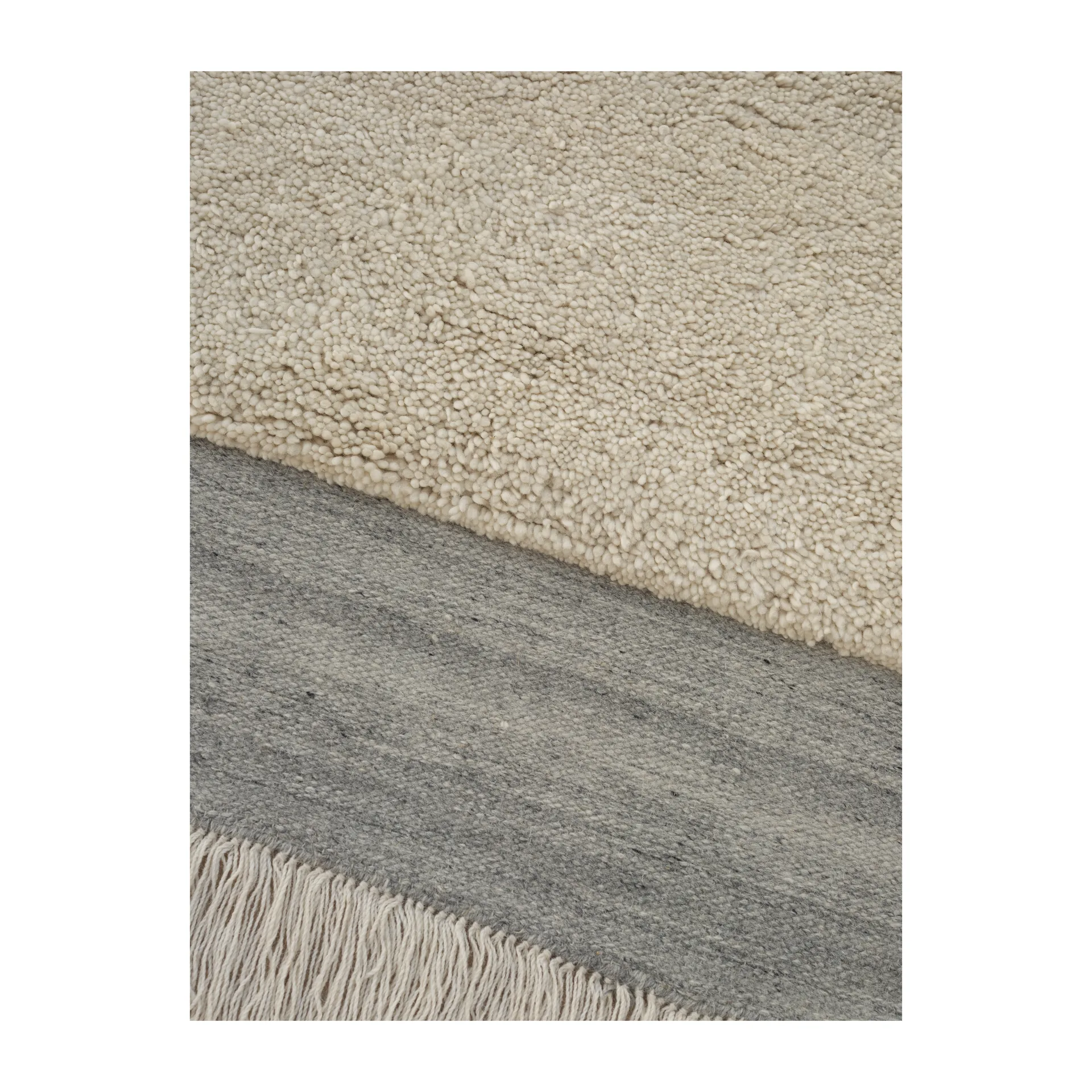 Humble Act ullteppe 140 x 200 cm, Ivory Linie Design