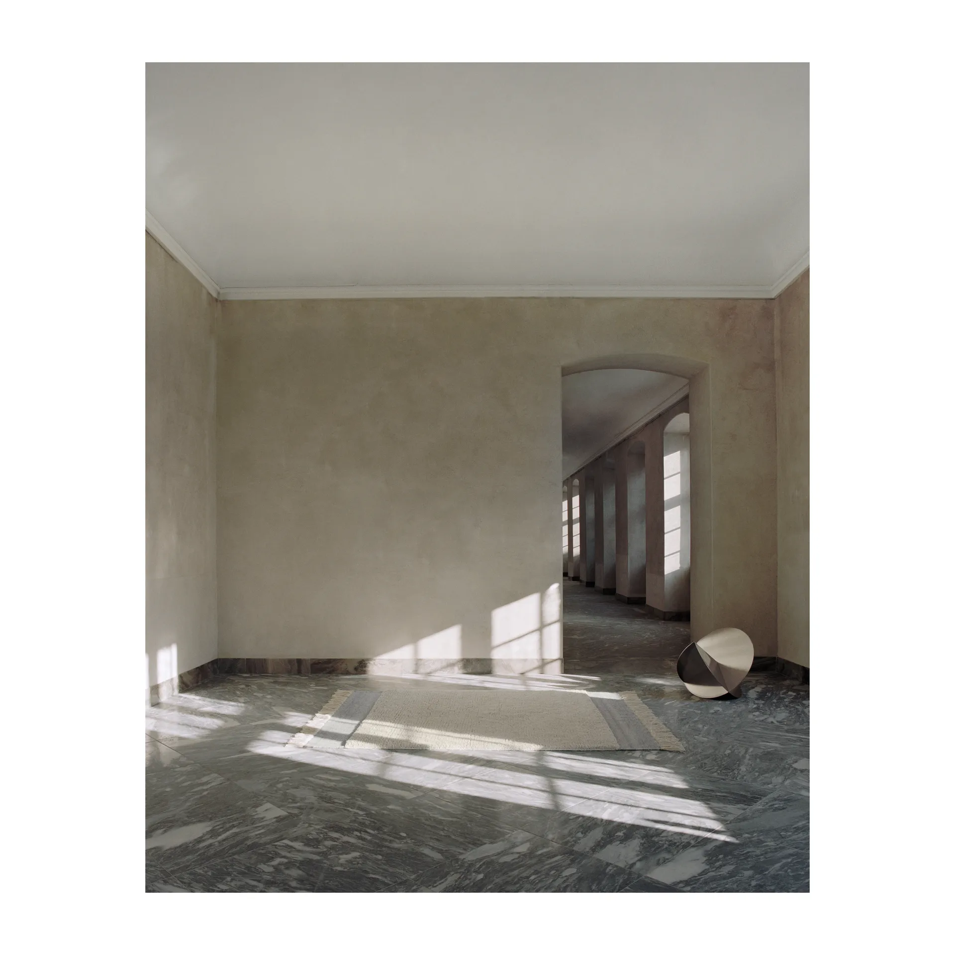 Humble Act ullteppe 140 x 200 cm, Ivory Linie Design