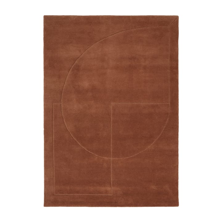 Lineal Poem ullteppe, Amber, 140 x 200 cm Linie Design