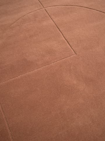 Lineal Poem ullteppe - Amber, 250 x 350 cm - Linie Design