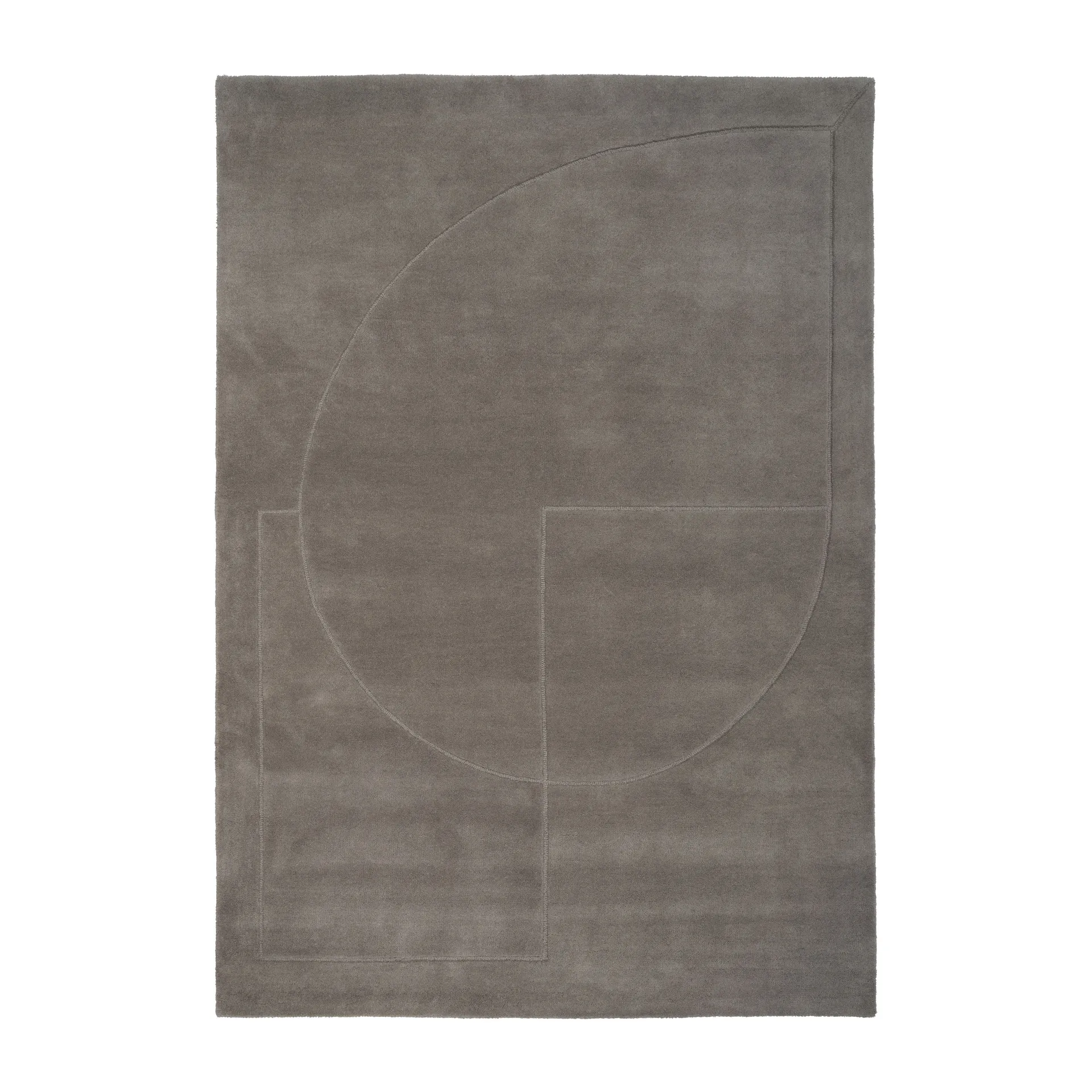 Lineal Poem ullteppe, Grey, 200 x 300 cm Linie Design